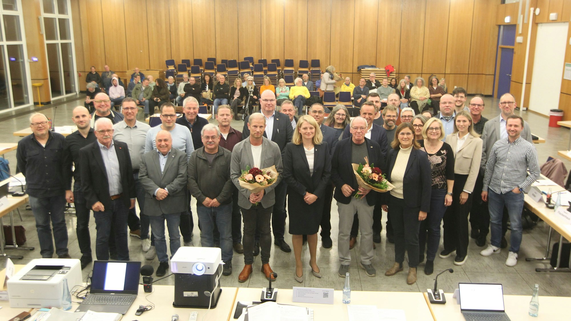 Der neue Rat der Gemeinde Windeck.