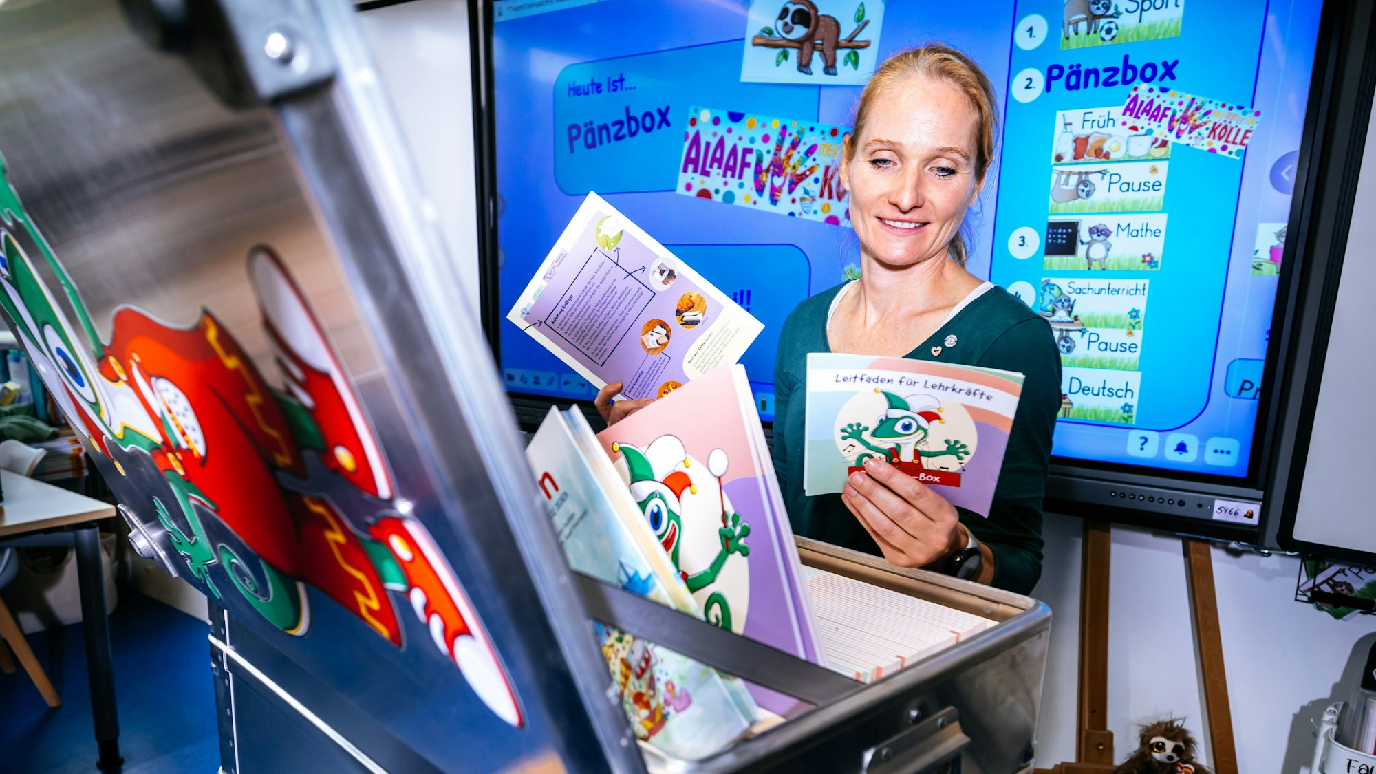 Die Box vermittelt den Karneval spielerisch weiter.