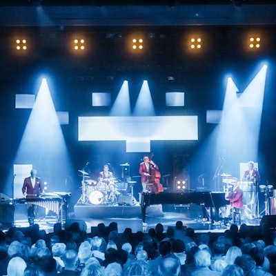 Das Erholungshaus als Spielstätte für die Leverkusener Jazztage steht auf dem Spiel, hier das Konzert von Götz Alsmann und Band.