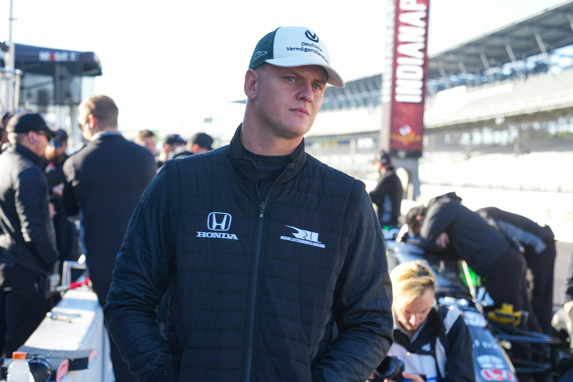 Mick Schumacher absolvierte erste Testrunden in Indianapolis. (Archivbild)