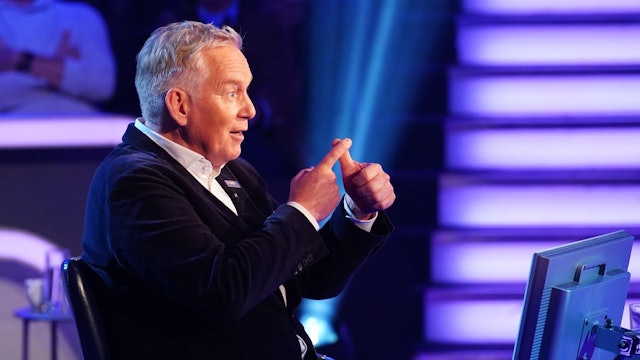 Nach Sonja Zietlow, Till Reiners und Katarina Witt war Kerner der vierte und letzte Promi beim WWM-Special. (Bild: RTL / Stefan Gregorowius)