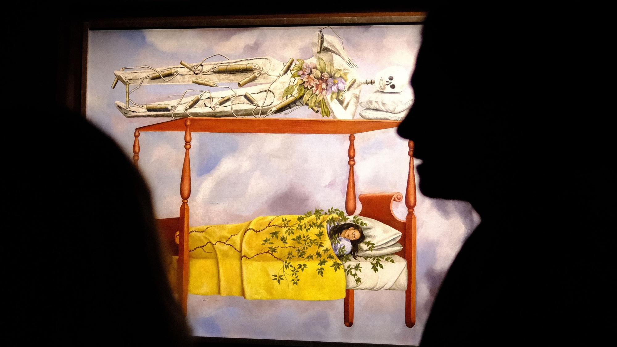 Das Gemälde „El sueño (La cama)“