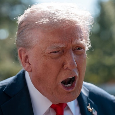 Donald Trump geht immer schamloser gegen seine Gegner vor. (Archivbild)