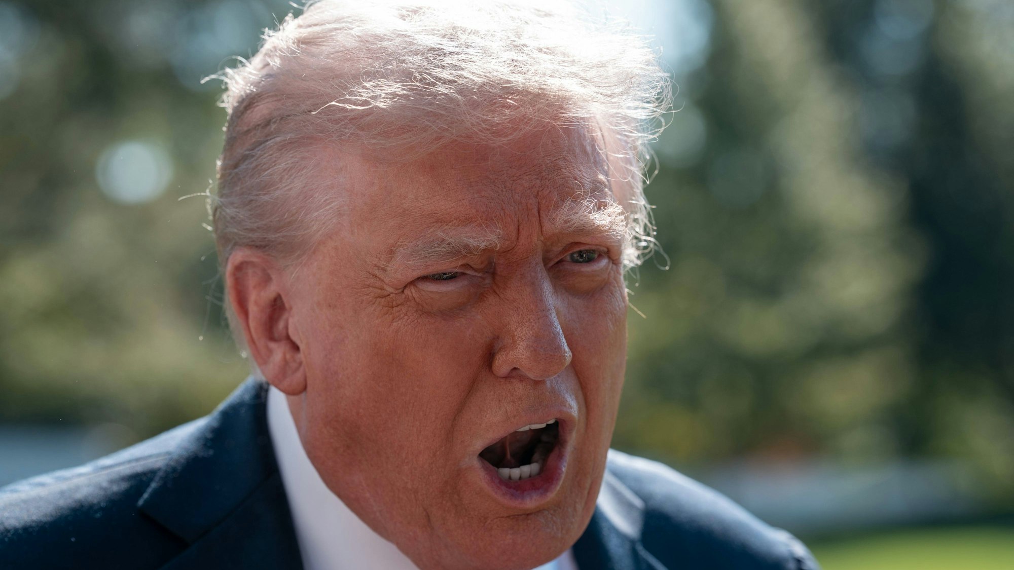 Donald Trump geht immer schamloser gegen seine Gegner vor. (Archivbild)