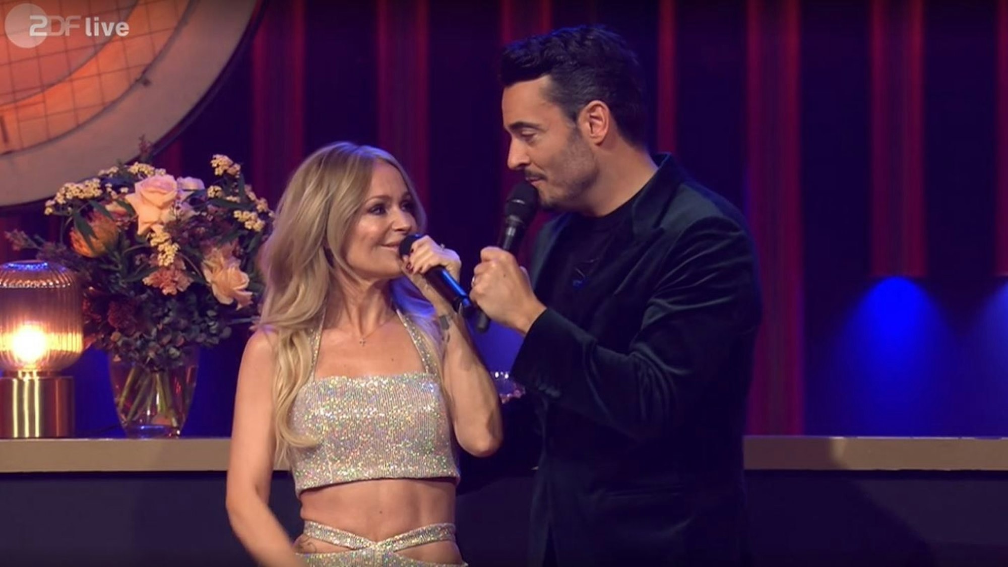 Michelle verabschiedete sich vom beliebten TV-Moderator in seiner „Giovanni Zarrella Show“.