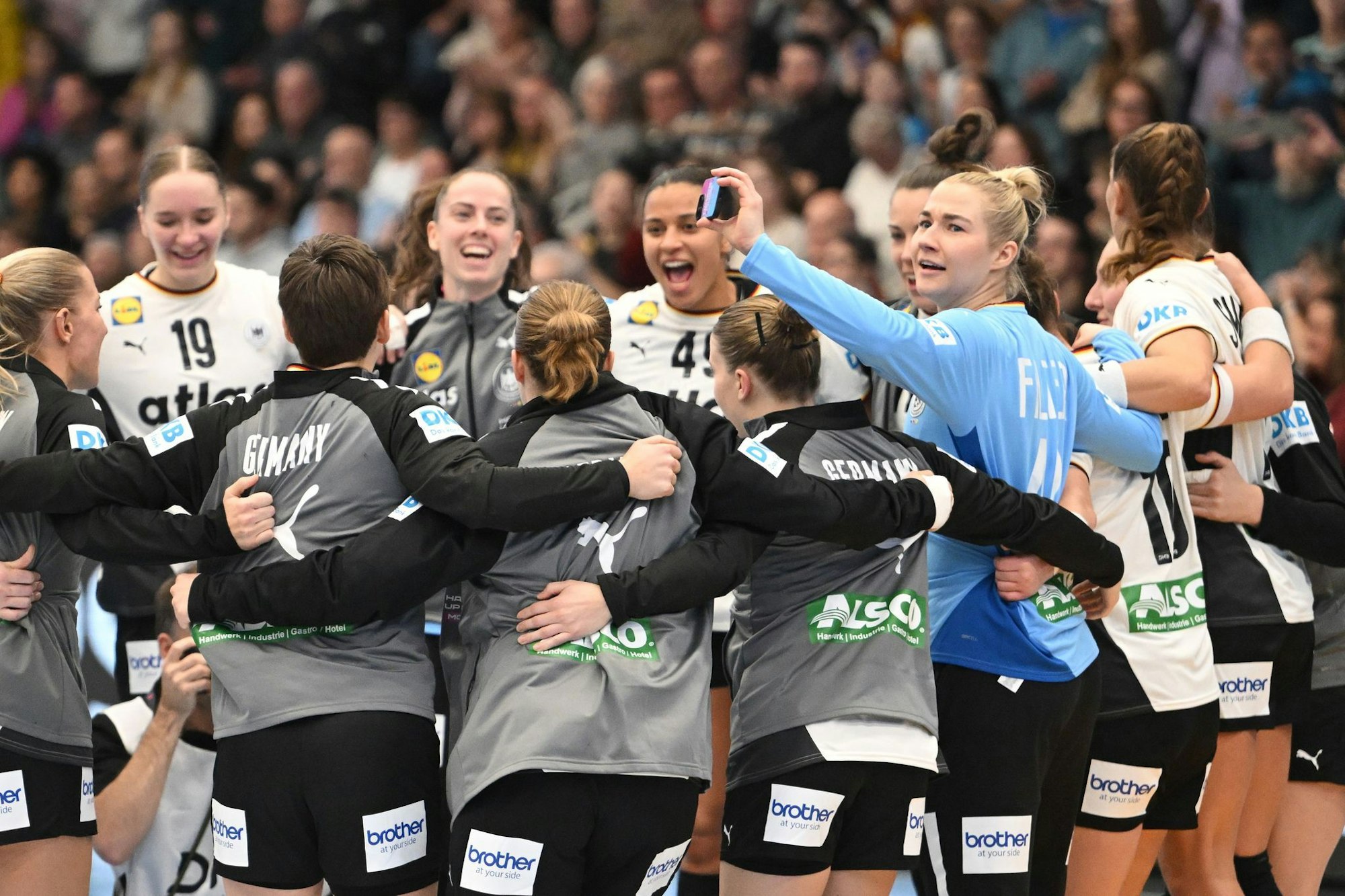 Die deutschen Handballerinnen sind vor dem WM-Auftakt im Stimmungshoch.