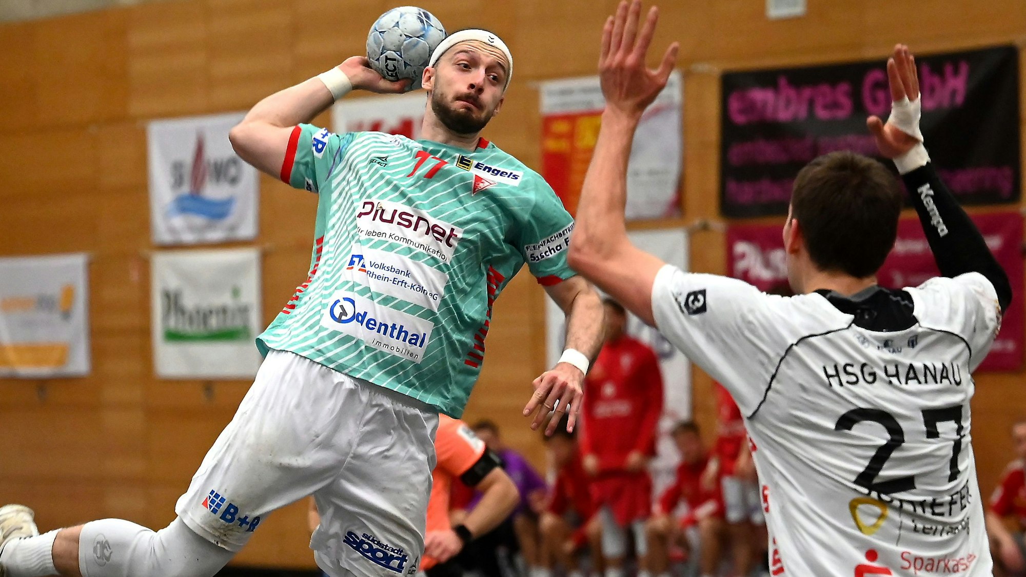 22.11.2025, Handball Longericher SC Köln-Hanau
Jonas Kämper (Longerich)
Foto: Uli Herhaus