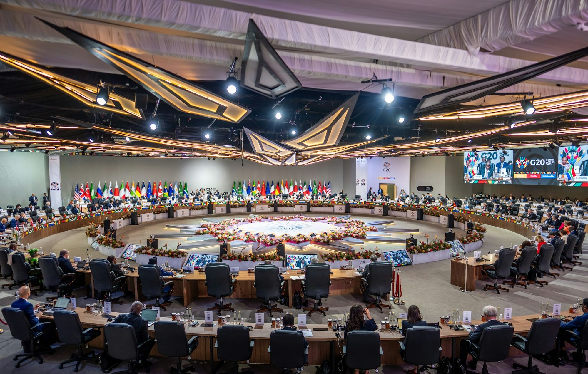 Die Beratungen der G20-Staaten im südafrikanischen Johannesburg standen unter dem Motto «Solidarität, Gleichheit und Nachhaltigkeit».