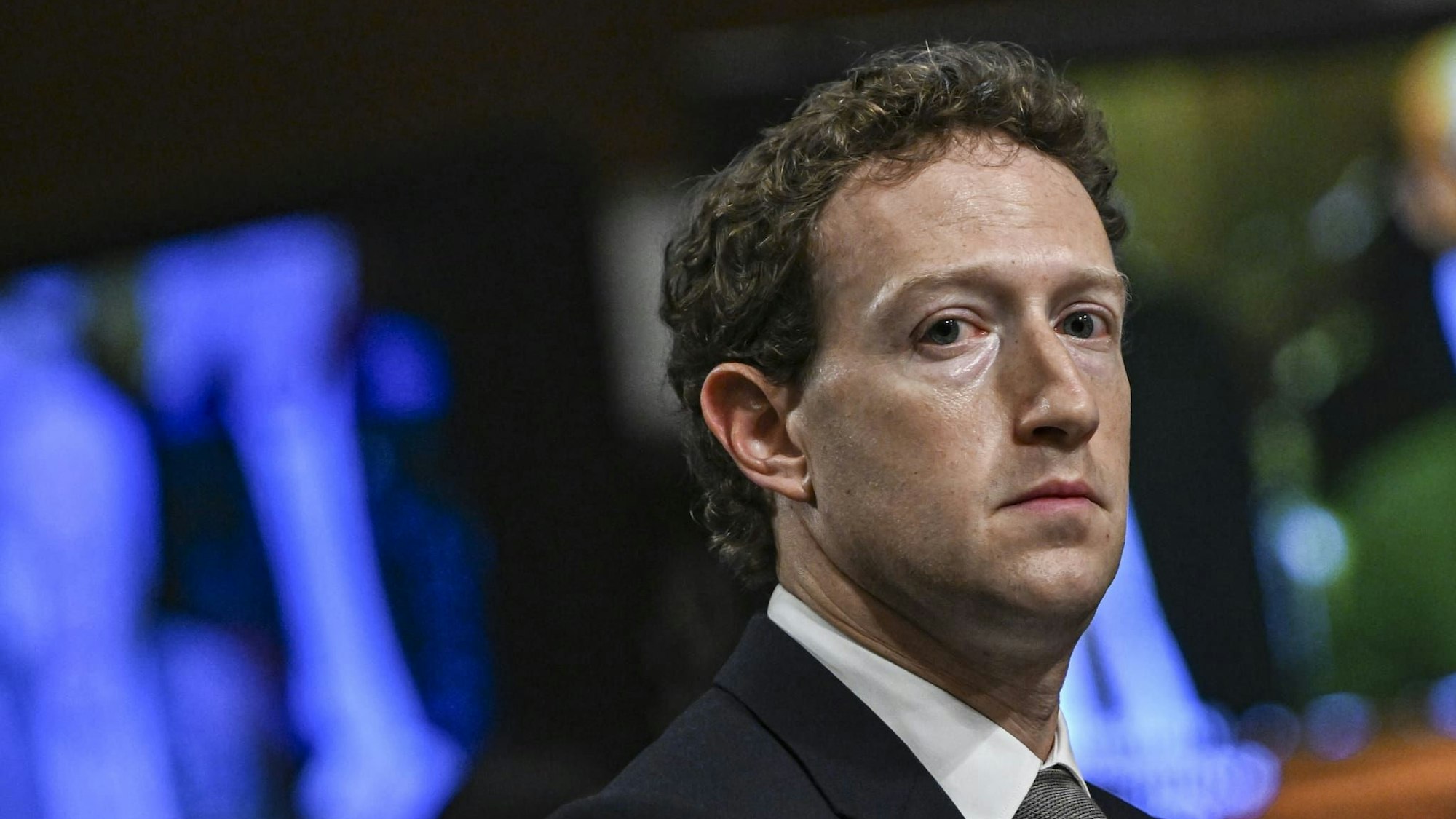 Das bild zeigt Meta-Chef Mark Zuckerberg. Celal Gunes. Foto: picture alliance / Anadolu