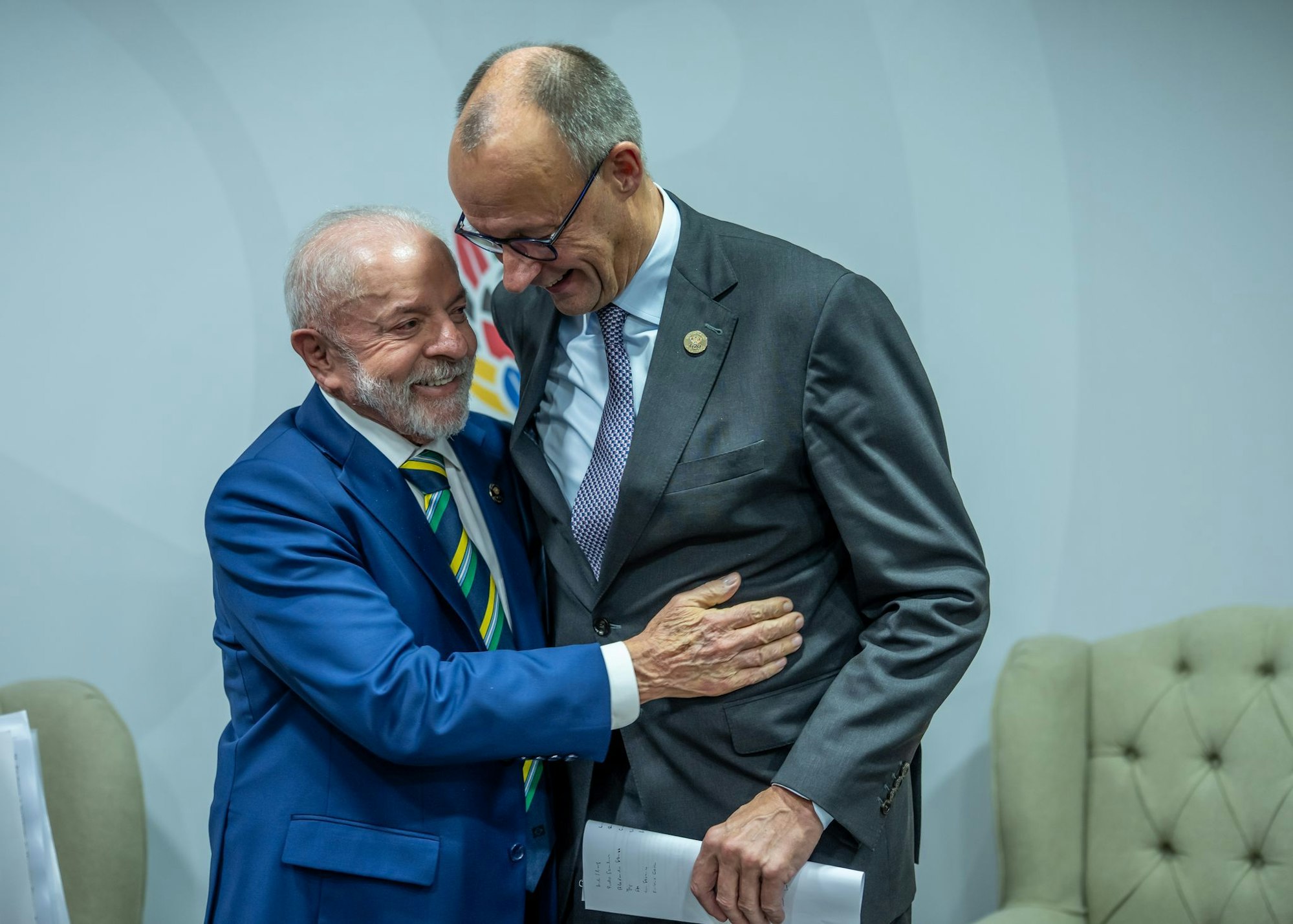 «Er kam nach Brasilien, aber sein Kopf blieb in Berlin», sagt Lula über Merz.