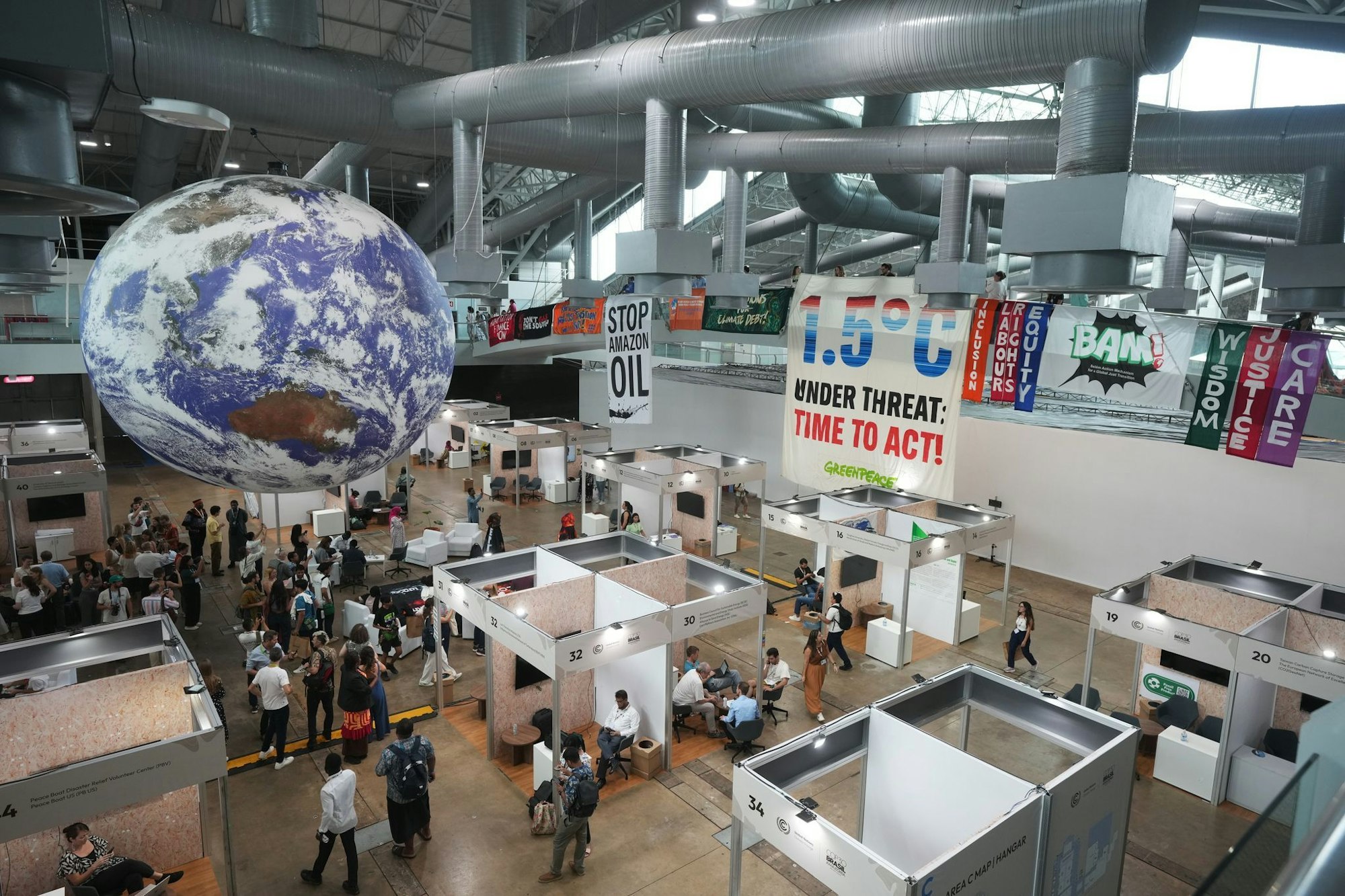 Der Weltklimagipfel in Brasilien bot Raum für Proteste.
