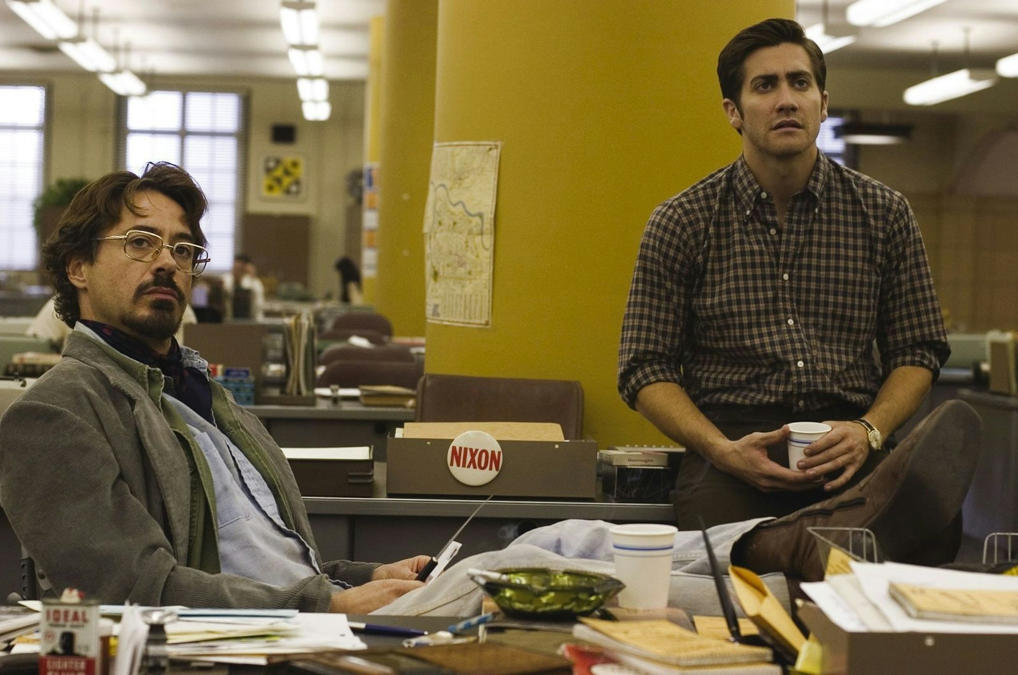 150 Minuten lang durften Fincher-Fans 2007 miträtseln, als sich der Filmemacher für „Zodiac: Die Spur des Killers“ (2007) von einem wahren Fall inspirieren ließ. (Bild: Warner)