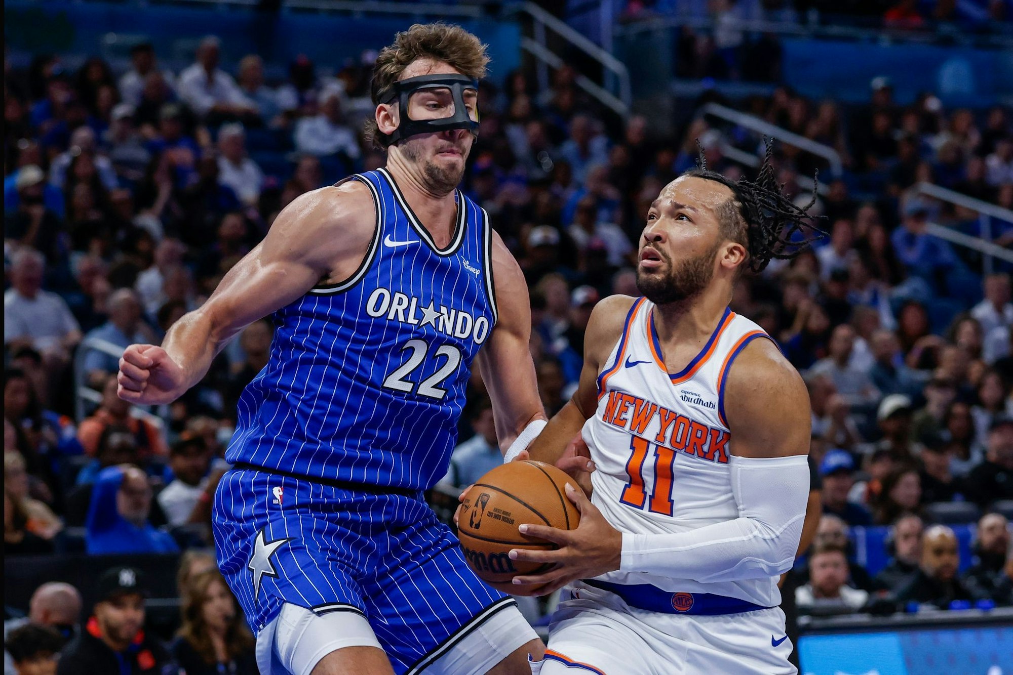 Franz Wagner gelang mit Orlando gegen New York der dritte Sieg in Serie.