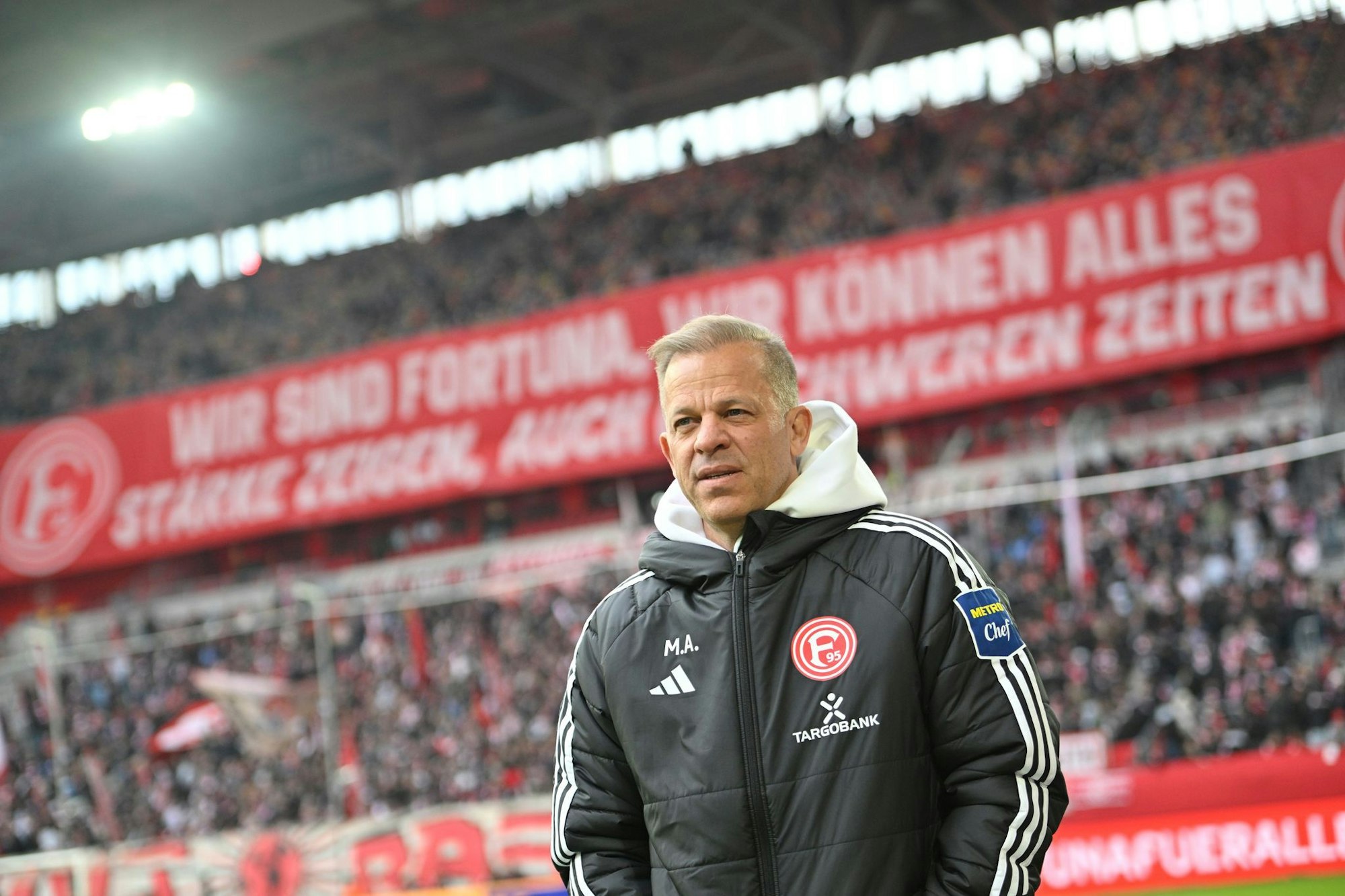 Markus Anfang erinnerte ein medizinischer Notfall im Stadion an einen Vorfall mit seinem Vater.