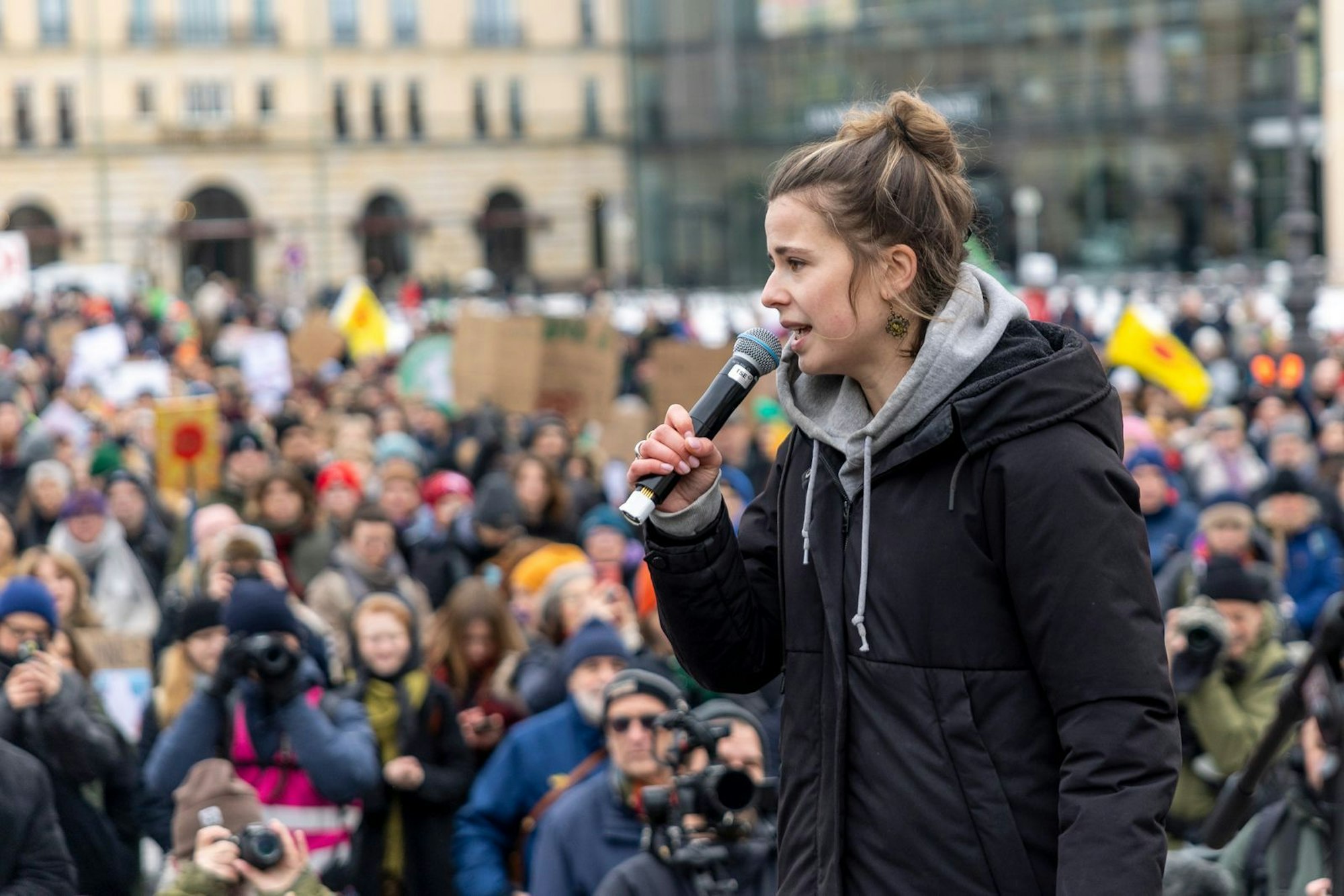 Luisa Neubauer zählt zu den bekanntesten Klimaaktivistinnen Deutschlands. (Bild: 2025 Getty Images/Maja Hitij)