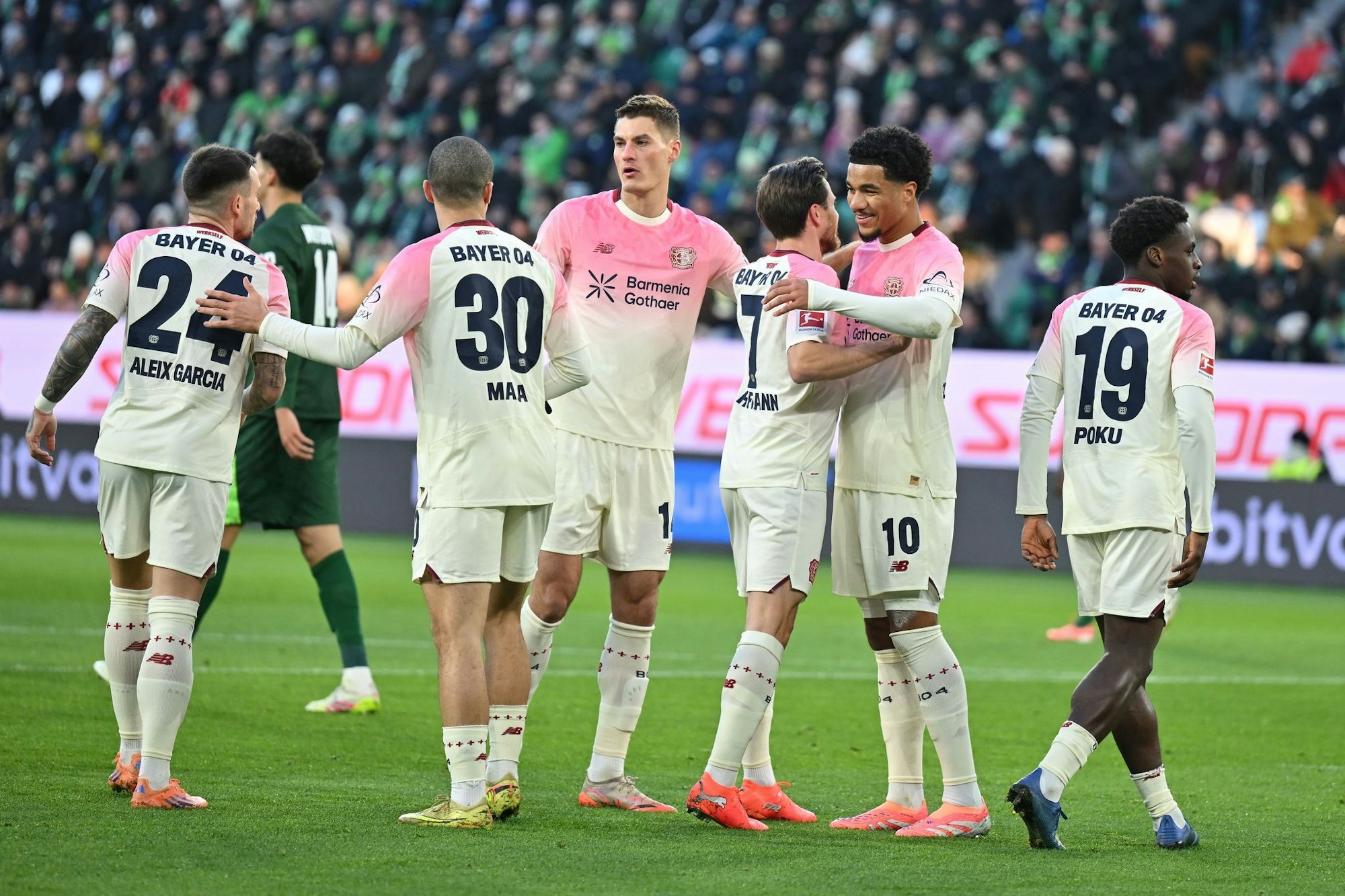 Nach dem Sieg in der Bundesliga gegen Wolfsburg wartet auf Bayer Leverkusen gegen Manchester City ein echter Härtetest.