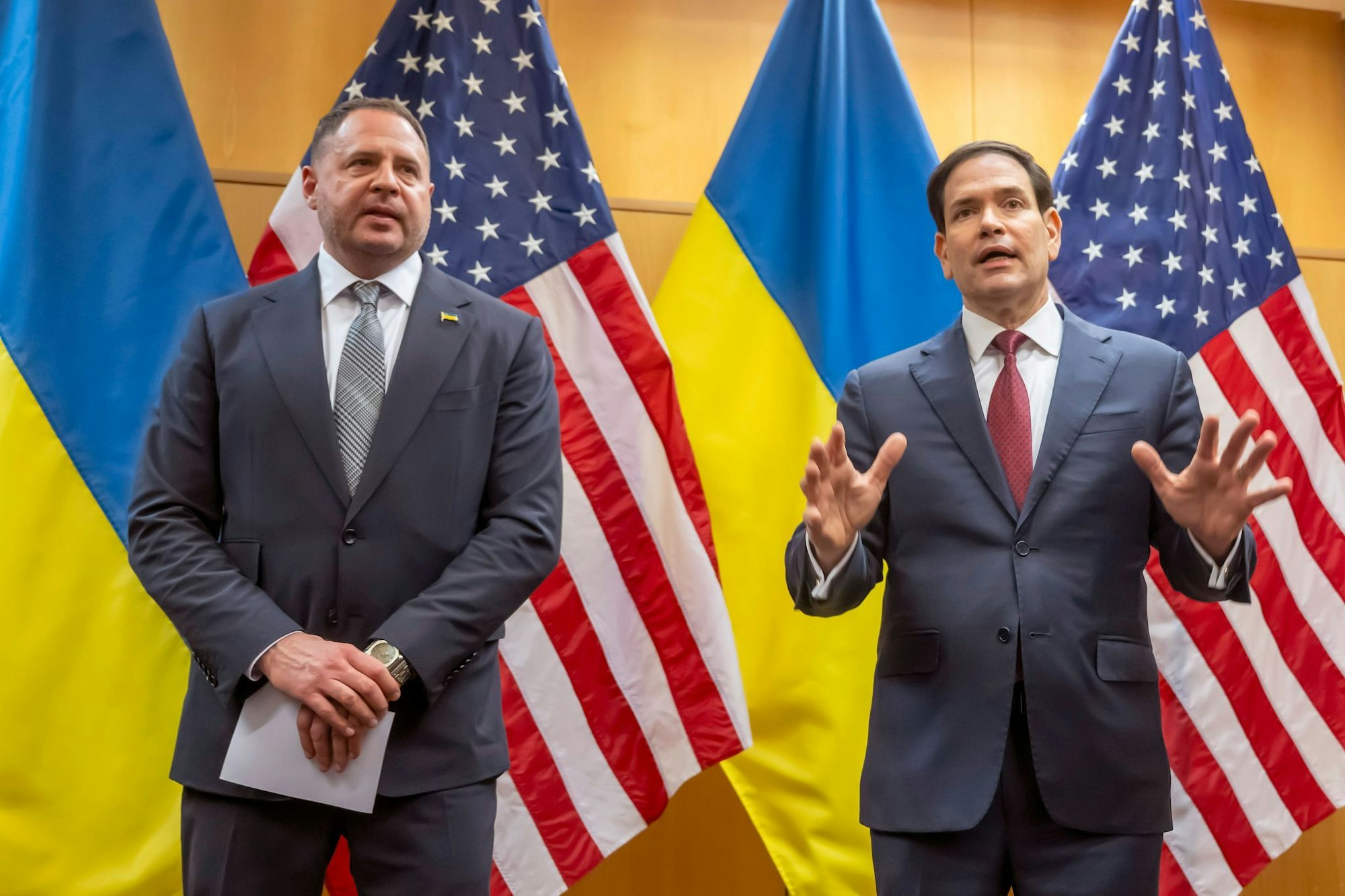 Die Ukraine könnte US-Außenminister Marco Rubio zufolge mehr Bedenkzeit bekommen.