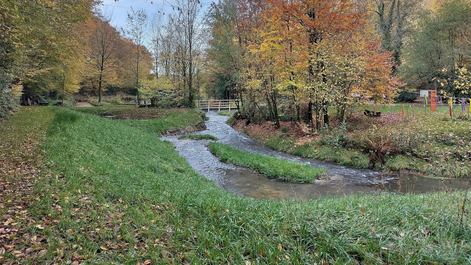 Der Wupperverband hat das Gelände am Murbach in Leichlingen aufgeweitet.