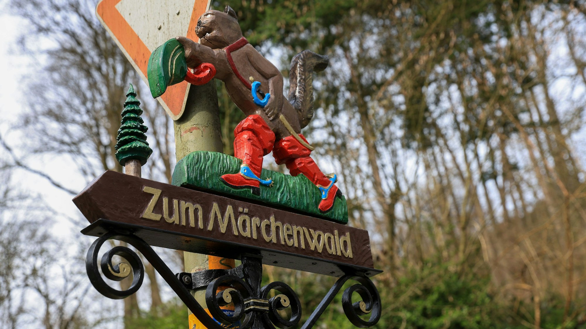 Der Eingang zum Märchenwald. (Archivbild 2024)