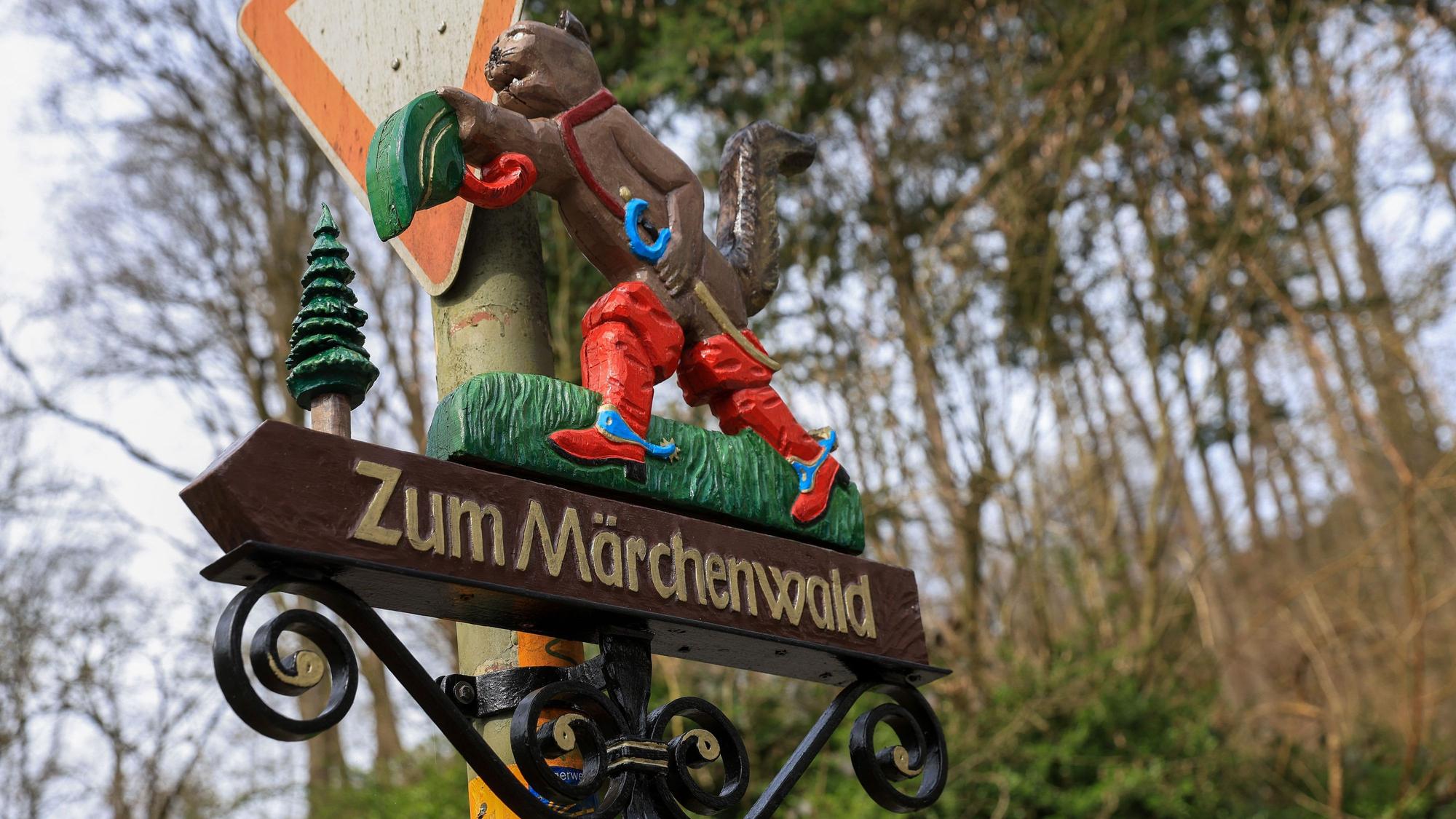 Der Eingang zum Märchenwald. (Archivbild)