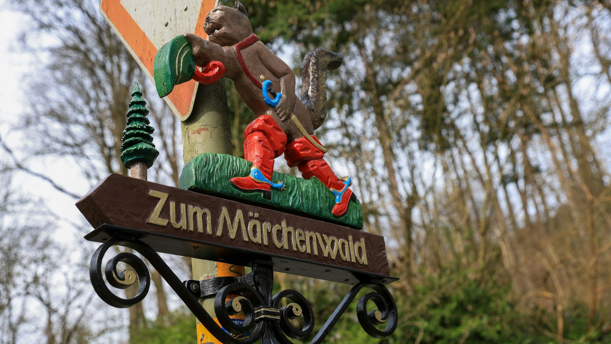 Der Eingang zum Märchenwald. (Archivbild)