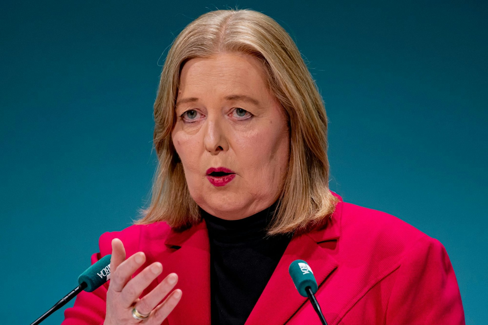 Arbeitsministerin Bärbel Bas (SPD) wirbt für die Rentenpläne.