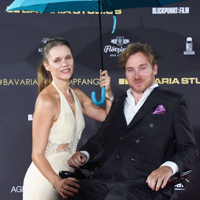 Sarah Elena und Samuel Koch beim Filmfest München.