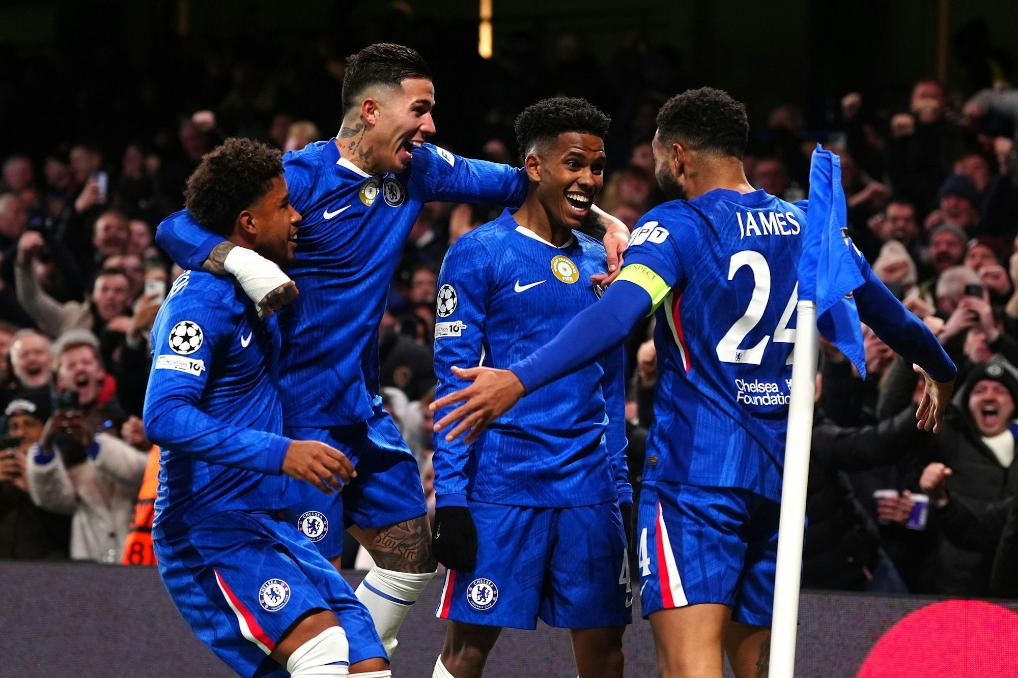 Hatten reichlich Grund zu jubeln: Chelsea besiegte Barcelona klar mit 3:0.