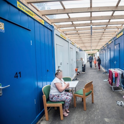 Awo-Unterkunft für Flüchtlinge in Steinbüchel