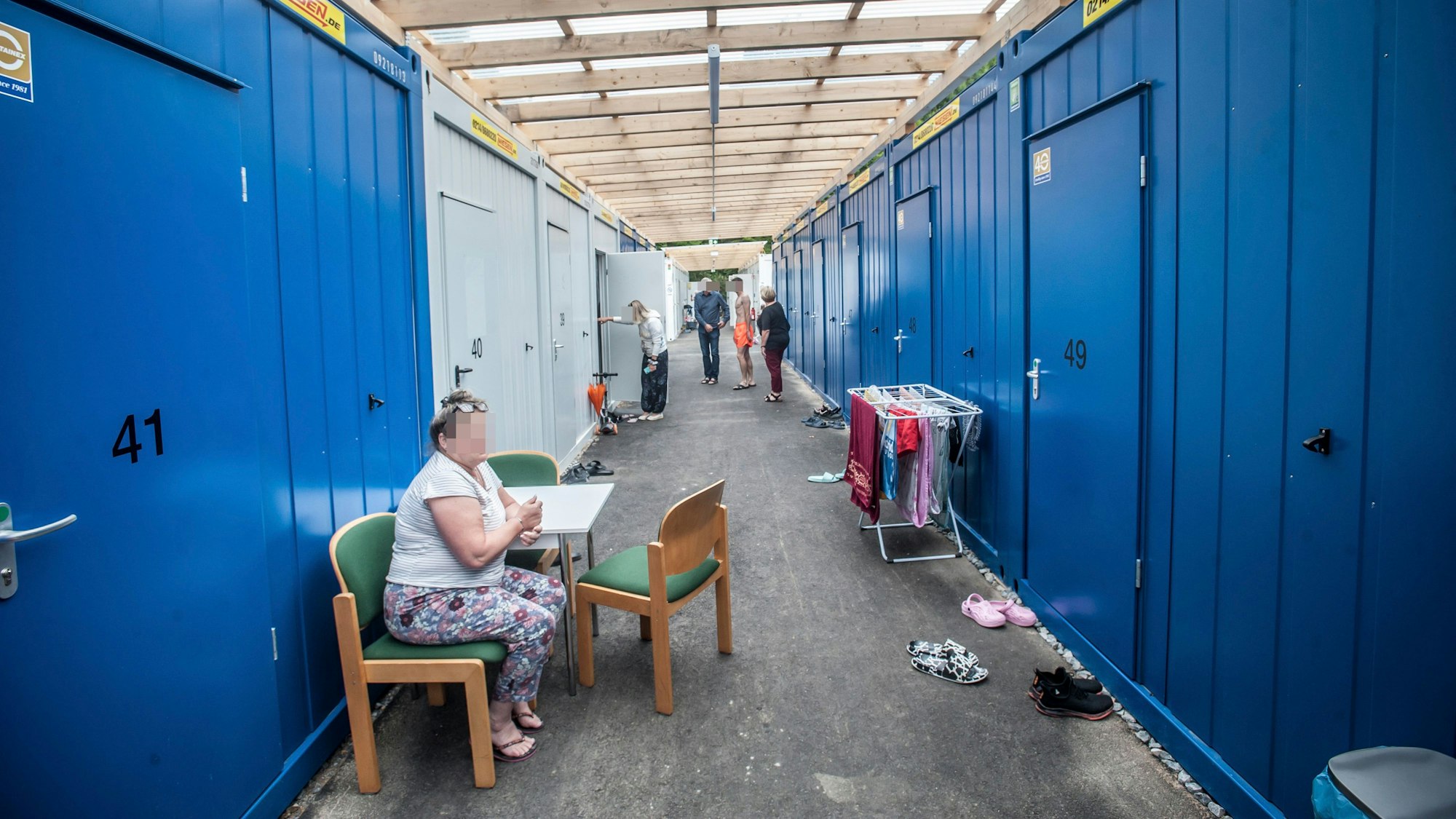 Awo-Unterkunft für Flüchtlinge in Steinbüchel