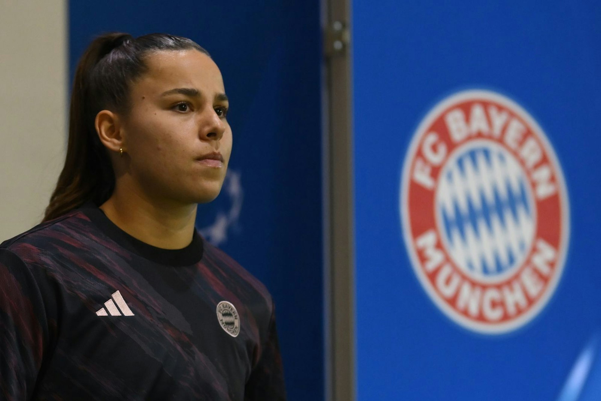 Bayern-Spielerin Lena Oberdorf wehrt sich gegen den Begriff „Equal Pay“. (Bild: 2025 Getty Images/Sebastian Widmann)