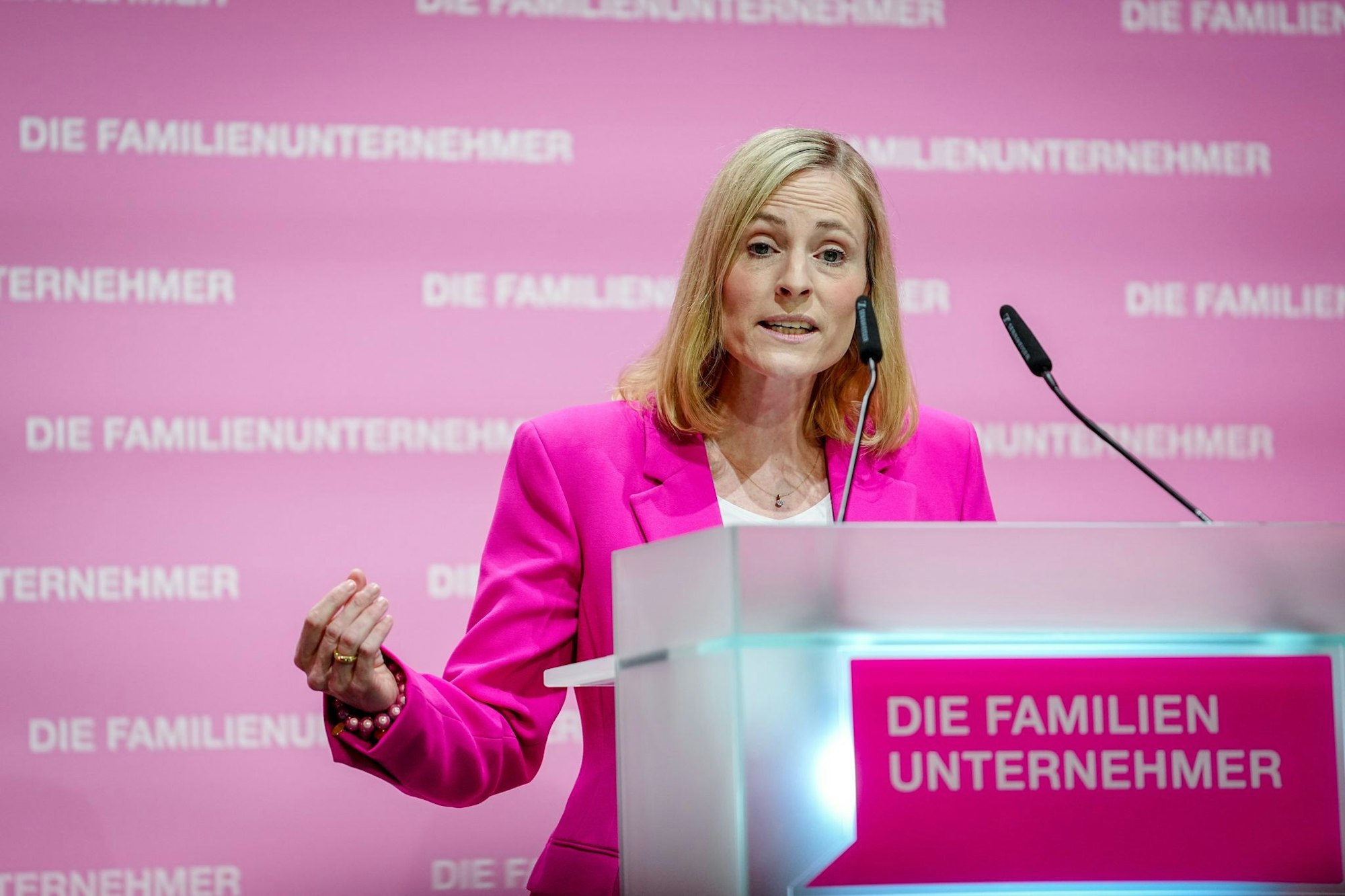 Die AfD begrüßt die Entscheidung des Verbandes Die Familienunternehmer. (Archivbild)