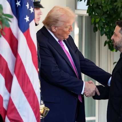 Washington und Kiew sind sich in den wichtigsten Punkten eines Friedensplans einig. (Archivbild)