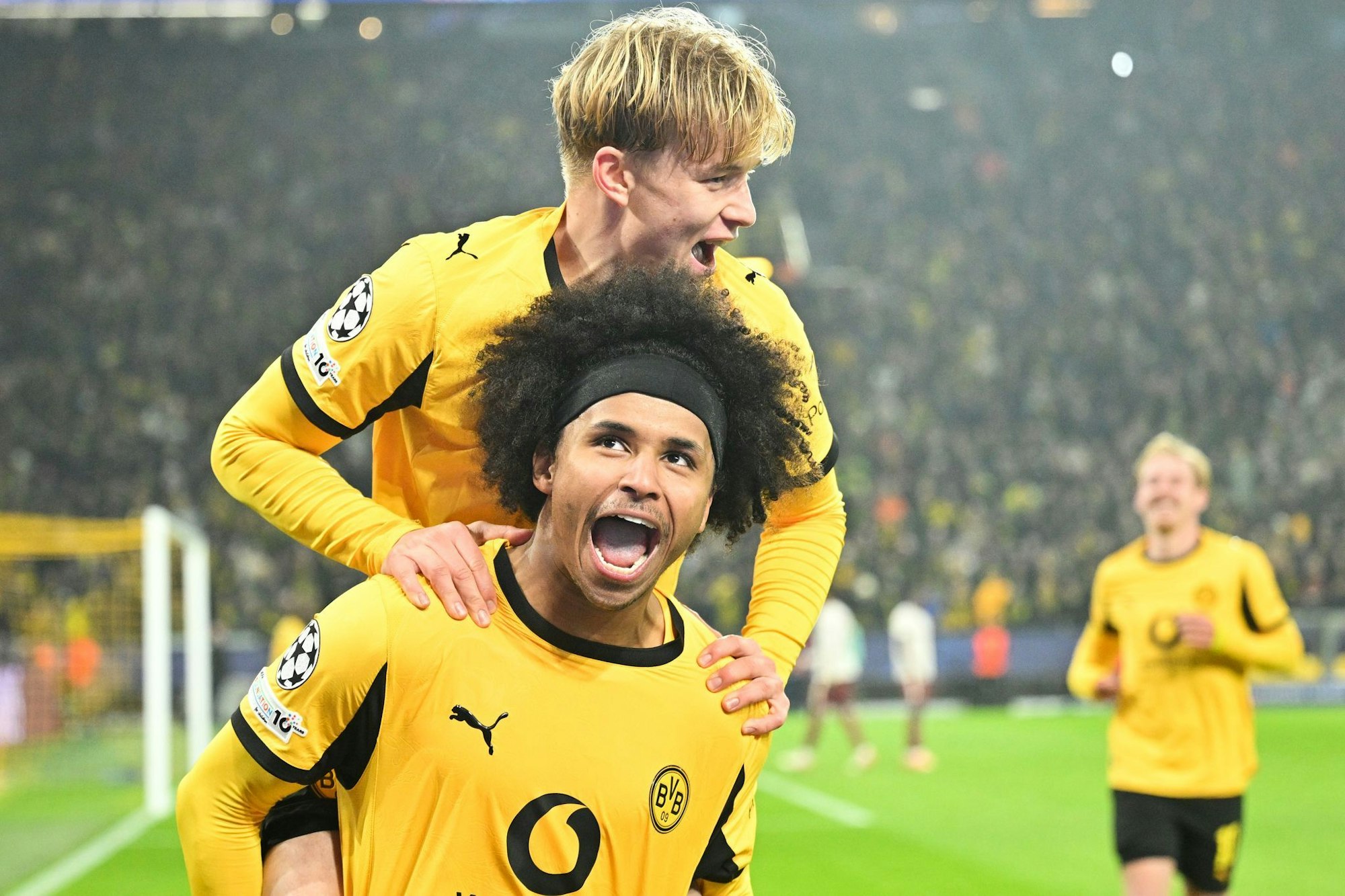 Auch Karim Adeyemi trotzte erneut dem Wirbel um seine Person