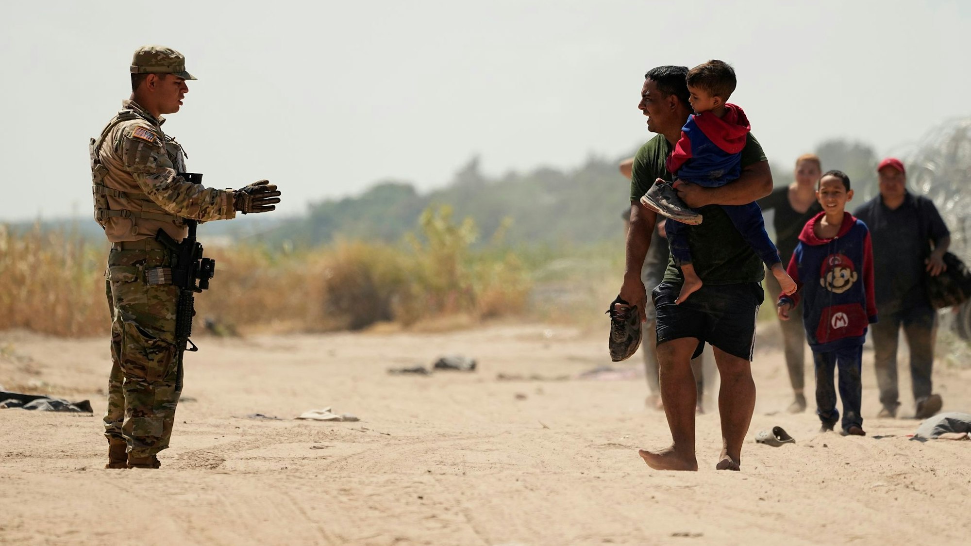 Die US-Regierung unter Präsident Donald Trump geht hart gegen Migranten vor - nicht nur solche ohne gültigen Aufenthaltsstatus. (Archivbild)