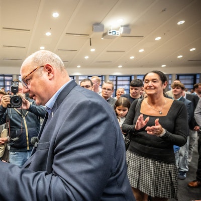 Kommunalwahl. Stefan Hebbel und Uwe Richrath