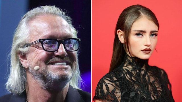 Ein fieser Seitenhieb gegen Leni Klum schien Robert Geiss prächtig zu amüsieren. (Bild: IMAGO / Future Image / 2025 Getty Images/Andreas Rentz (Fotomontage))