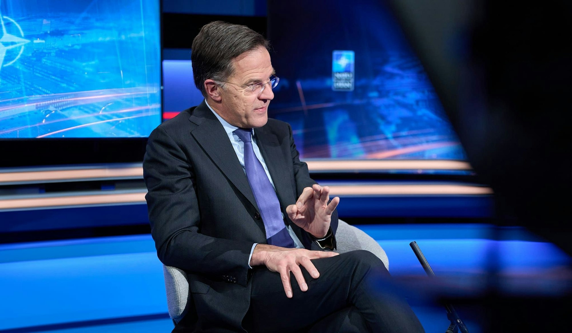 Hat viele Gespräche mit Putin geführt: Nato-Generalsekretär Mark Rutte im Interview mit dem RND und El País.