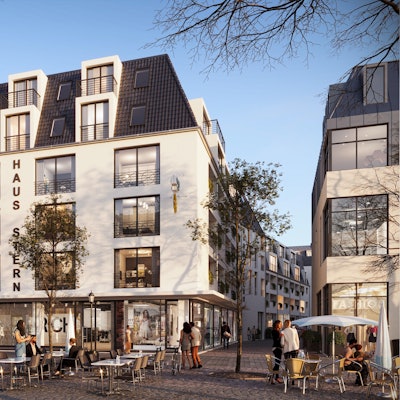 Neubauprojekt am Siegburger Markt, das Haus Stern folgt auf das Hotel Zum Stern