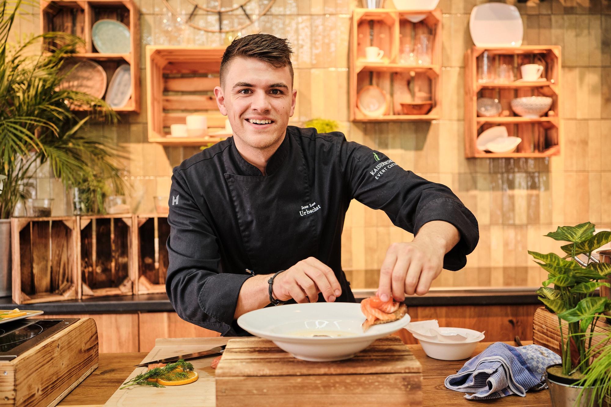 Jann Luca Urbschat vom Kölner Kaiserschote- Catering
