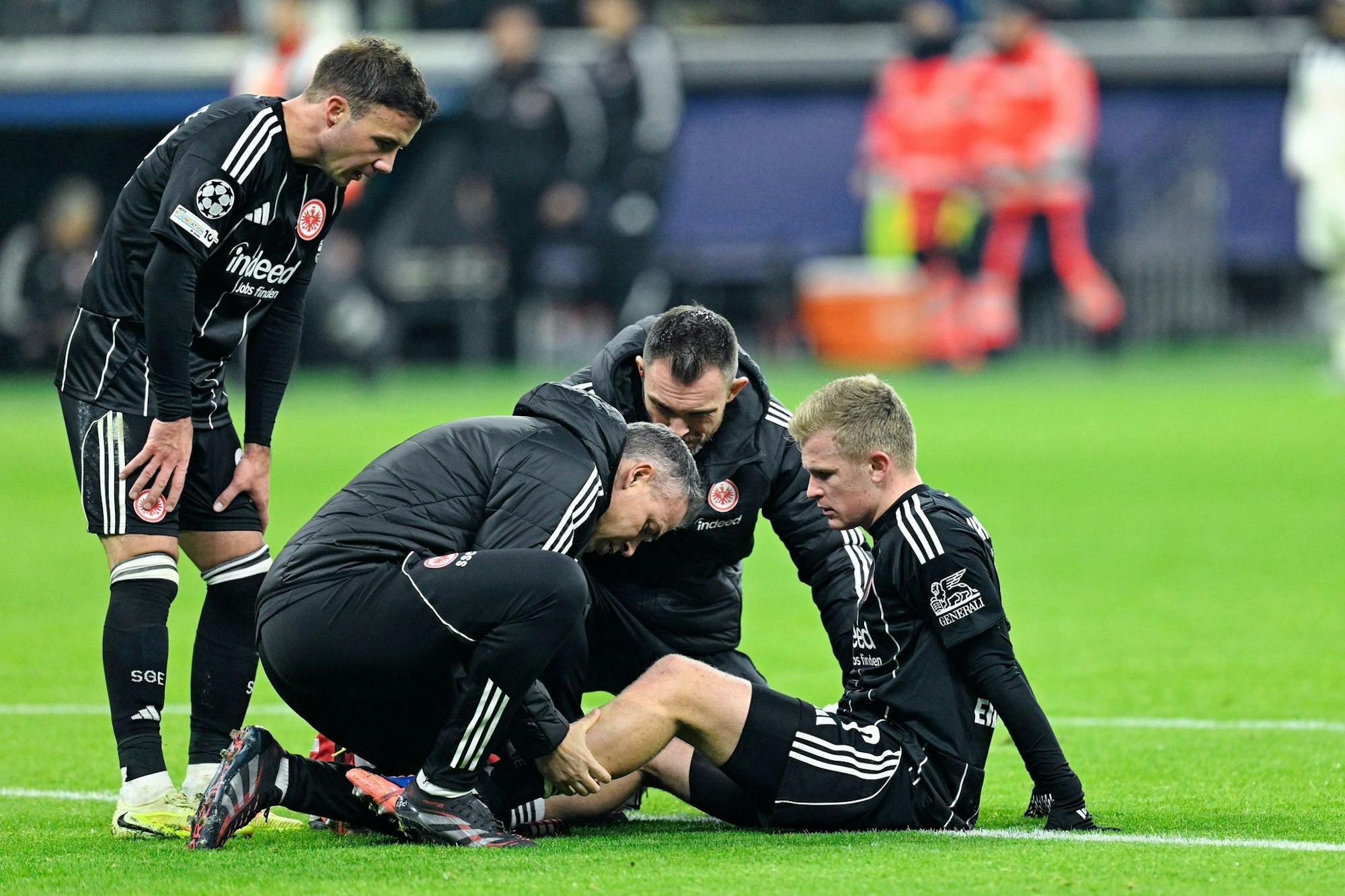 Stürmer Burkardt droht auszufallen.