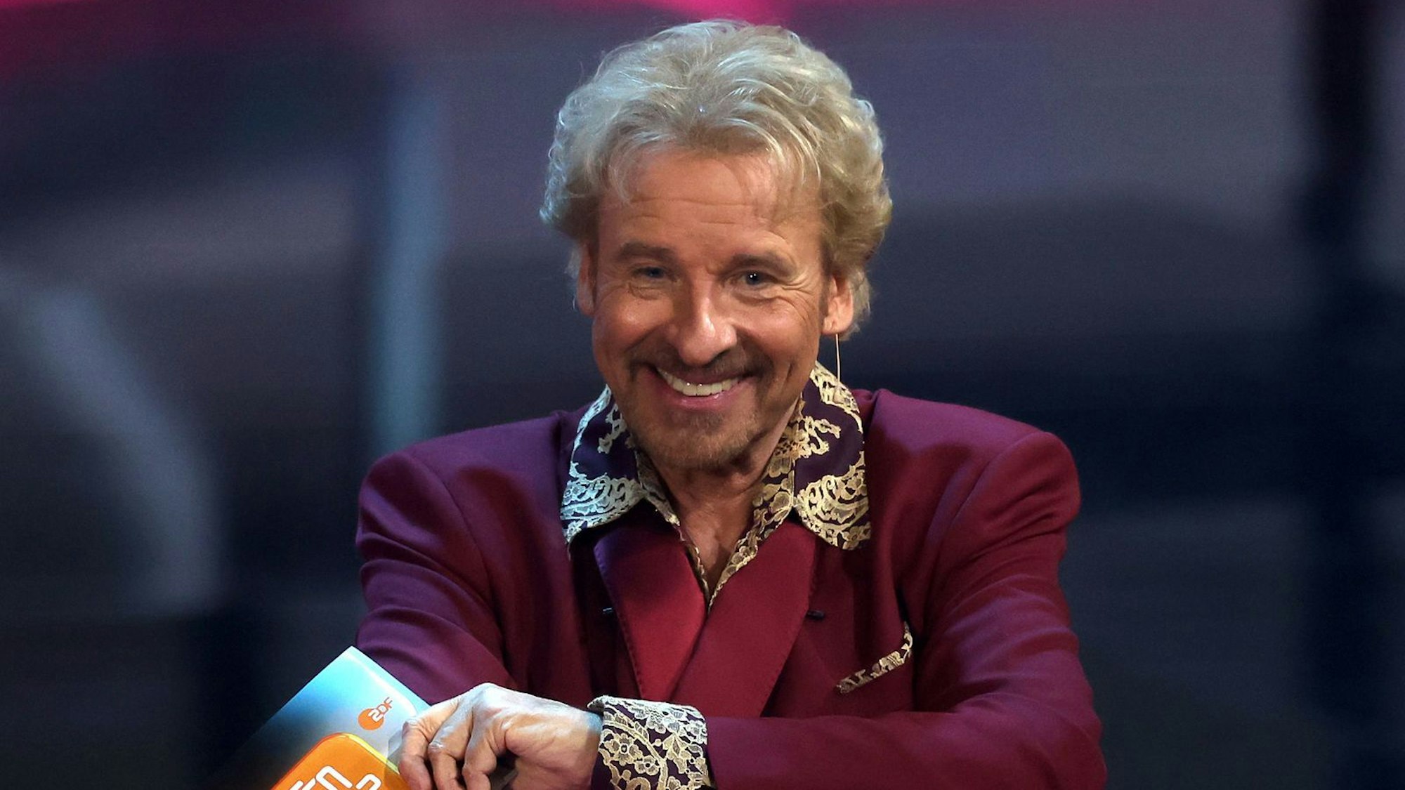 In Kitzbühel wird Thomas Gottschalk mit einem Sonderpreis des österreichischen Film- und Fernsehpreises Romy ausgezeichnet. (Bild: Getty Images/Alexander Hassenstein)