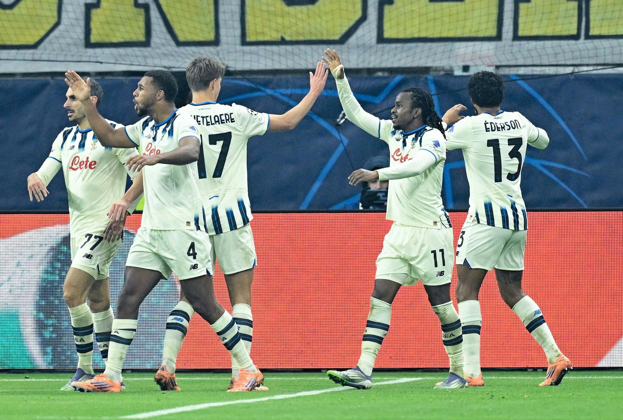 Tore schießen leicht gemacht: Bergamo traf dreimal in sechs Minuten.