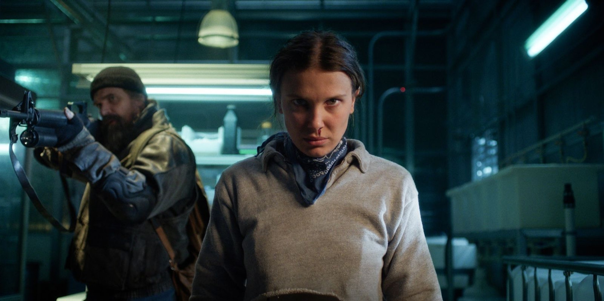 Eleven (Millie Bobby Brown) ist mit ihren übernatürlichen Kräften immer noch die beste Waffe gegen das Böse. (Bild: © 2025 Netflix)