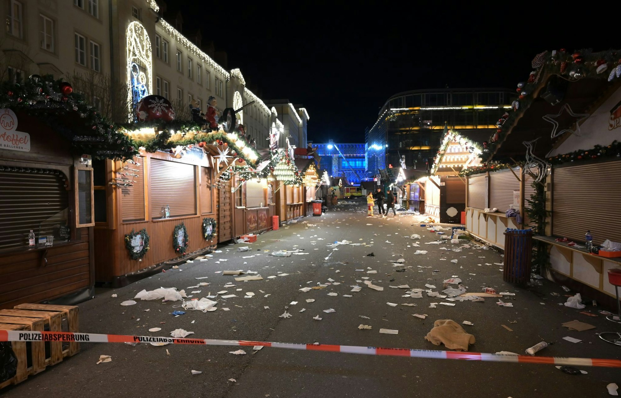Der Todesfahrer fuhr mit bis zu 48 Kilometern pro Stunde über den Weihnachtsmarkt. (Archivbild)
