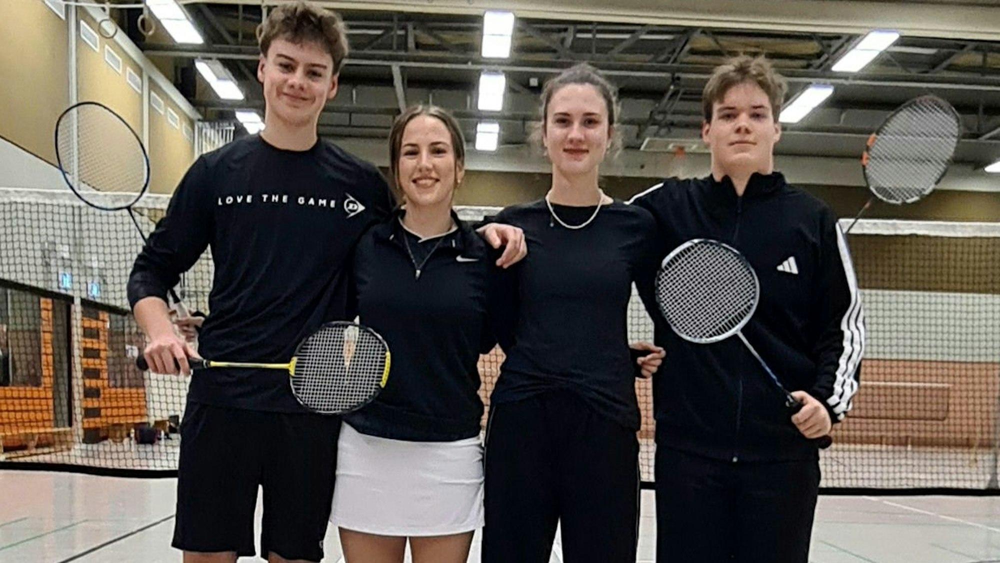 Das Bild zeigt die Nachwuchsspieler des TV Kall.