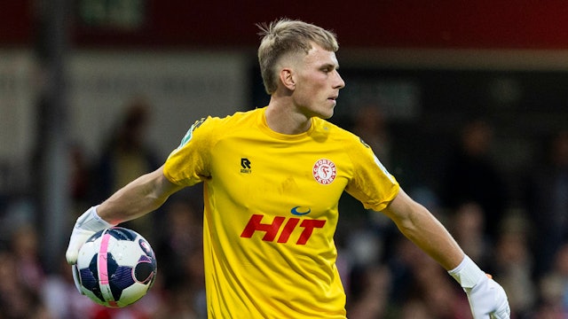 Cologne Cup 2025 09.10.2025 Lennart Winkler Fortuna Köln, 1 beim Cologne Cup 2025 im Spiel Fortuna Köln gegen Viktoria Köln am 09.10.2025 im Südstadion in Köln *** Cologne Cup 2025 09 10 2025 Lennart Winkler Fortuna Köln, 1 at the Cologne Cup 2025 in the match Fortuna Köln vs Viktoria Köln on 09 10 2025 at the Südstadion in Cologne Copyright: xBEAUTIFULxSPORTS/Meuselx