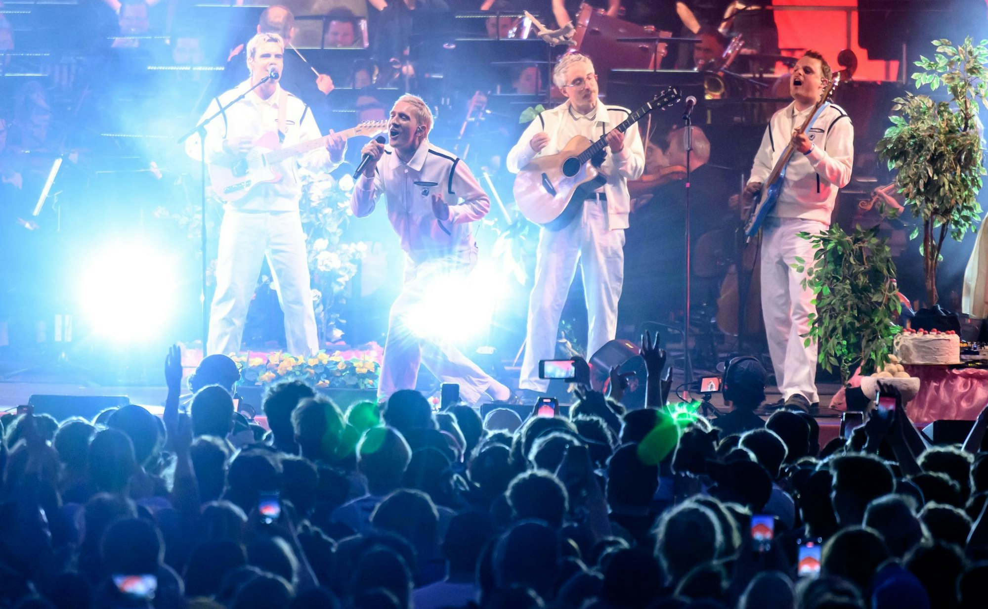 Überraschungsgast beim Eröffnungskonzert des «Kosmos»-Festivals im Sommer: die Chemnitzer Band Kraftklub. (Archivbild)