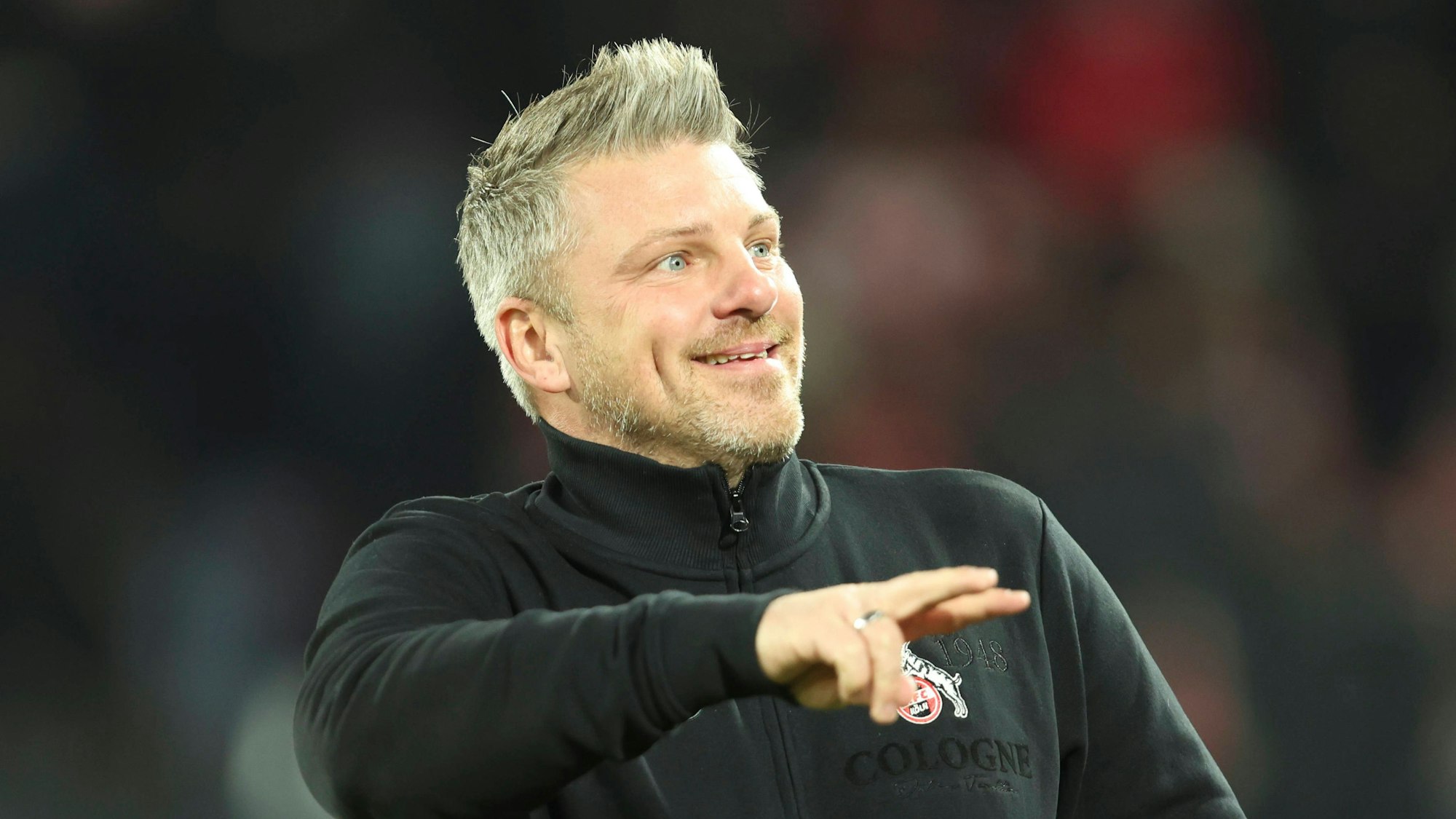 FC-Trainer Lukas Kwasniok am 22. November 2025 gegen Eintracht Frankfurt.