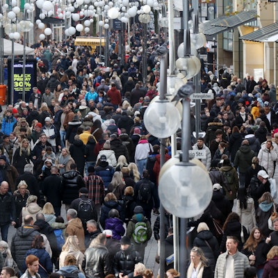 Der erste Adventssamstag in der Kölner City.